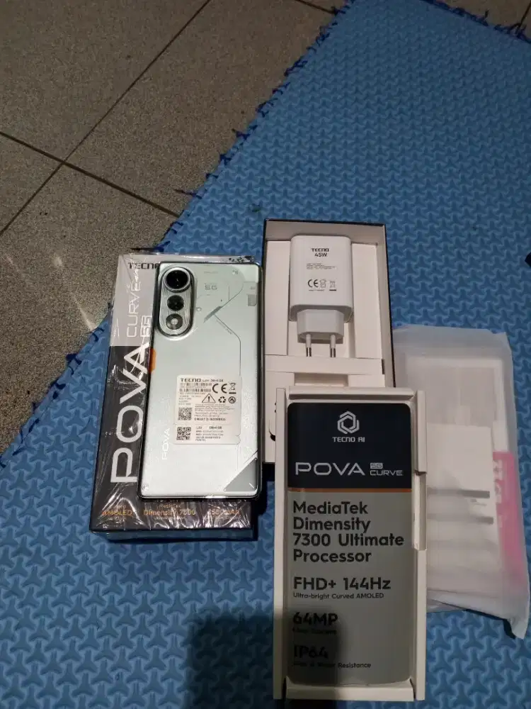Tecno Pova curve 5g like new