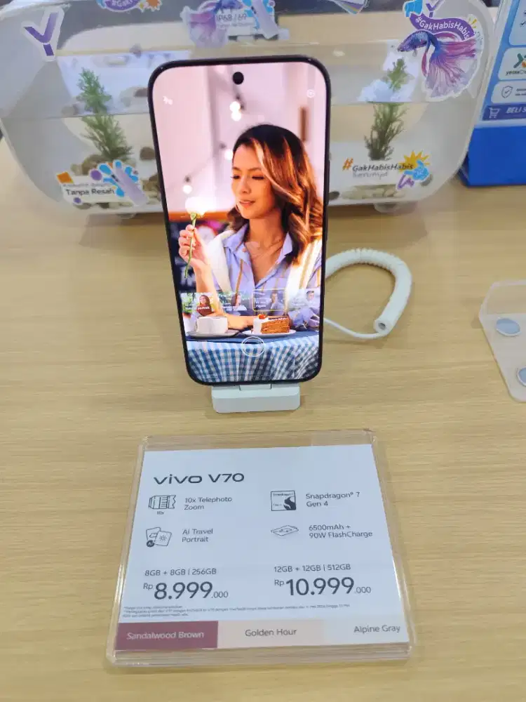 Promo Cicilan HP Vivo V70 tanpa DP syarat hanya KTP saja