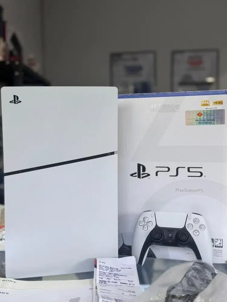 Play Station 5 Slim Disc Resmi Indonesia Baru 1 bulan pakai