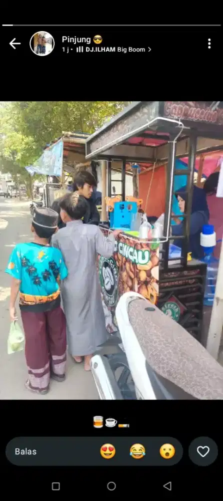 Jaga stand capcin