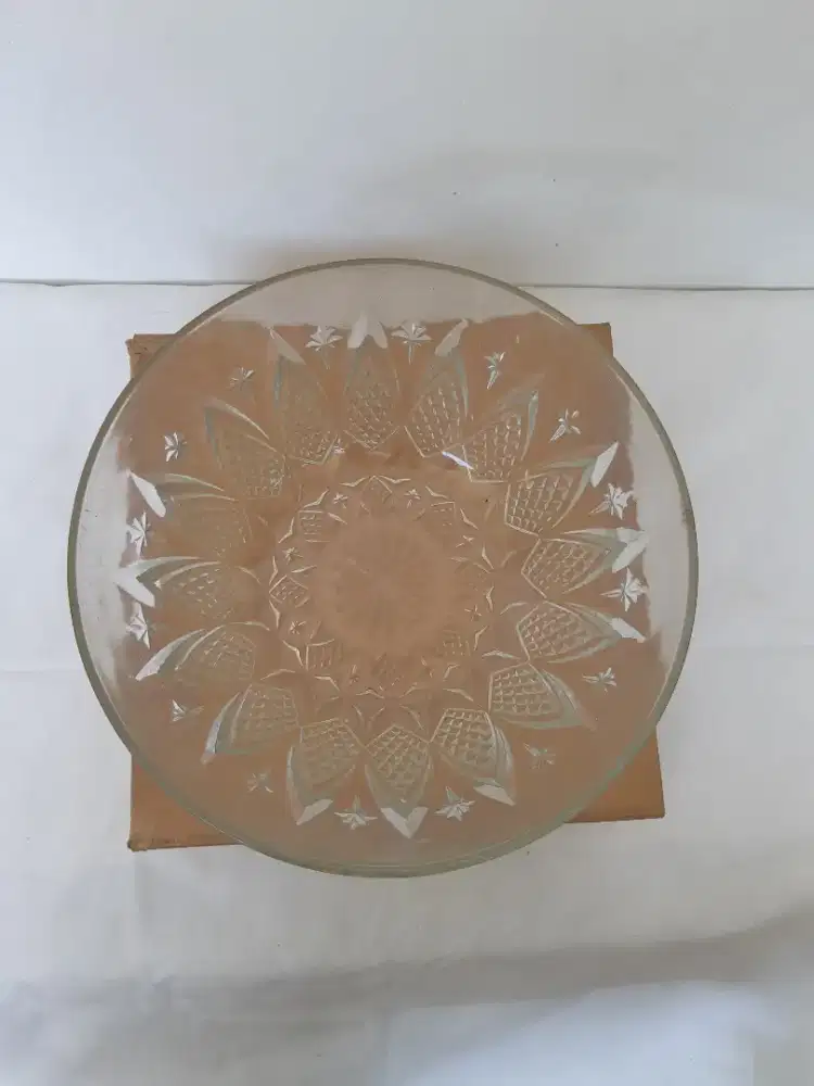 Mangkok Kaca Motif Nanas