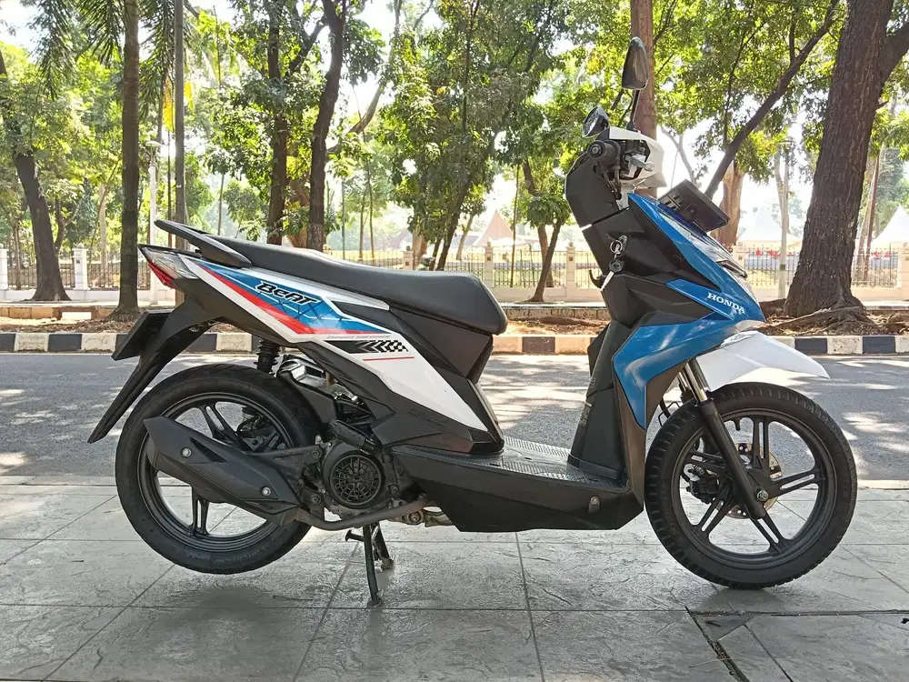 DIJUAL CASH HONDA BEAT ECO CBS FI THN 2017 PJK IDUP SIAP PAKAI