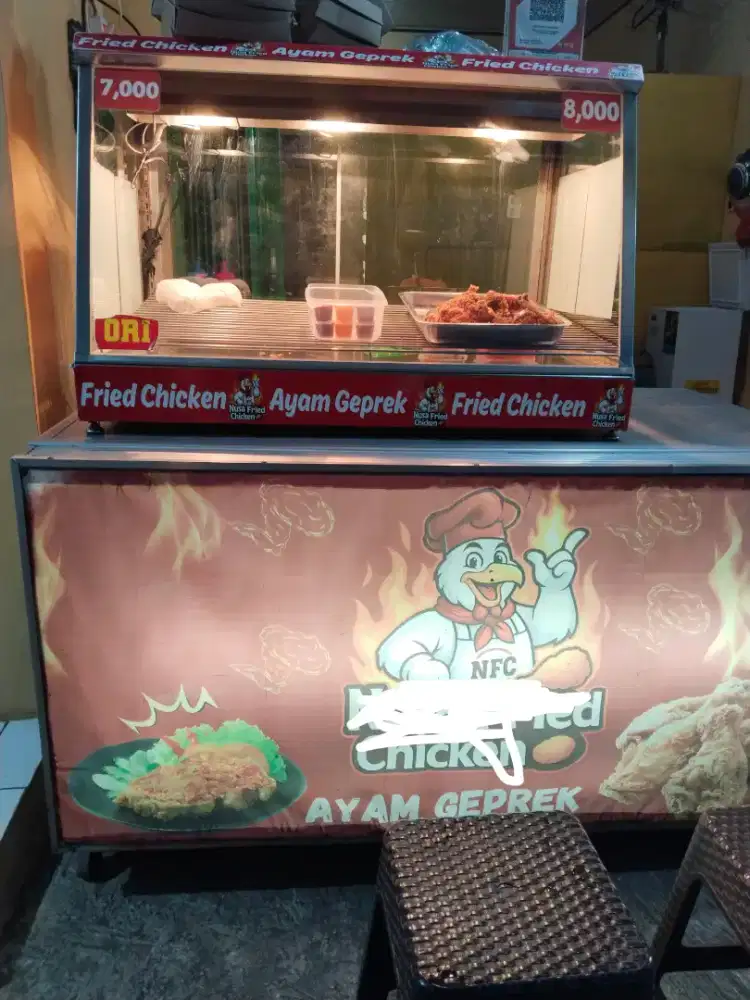 Perlengkapan Fried Chicken full set