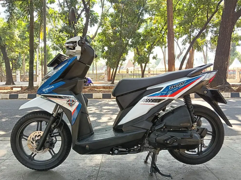 DIJUAL CASH HONDA BEAT ECO CBS FI THN 2017 PJK IDUP SIAP PAKAI