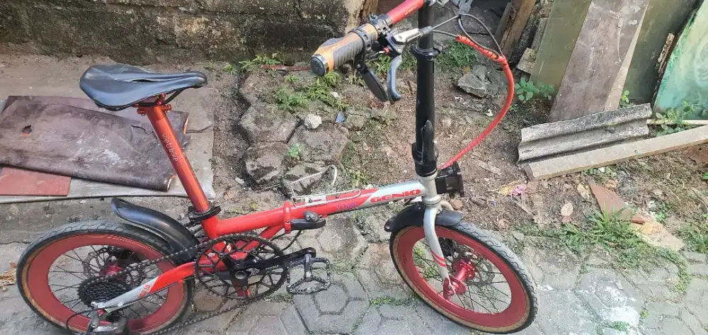 Sepeda lipat 16 inch