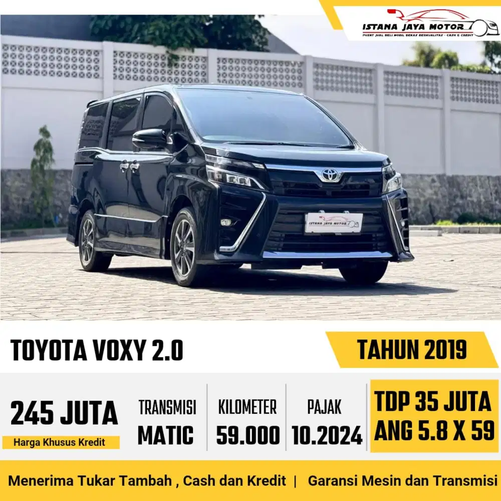 Toyota Voxy 2.0 AT th 2019 #istana jaya motor