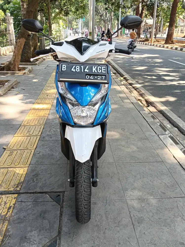 DIJUAL CASH HONDA BEAT ECO CBS FI THN 2017 PJK IDUP SIAP PAKAI