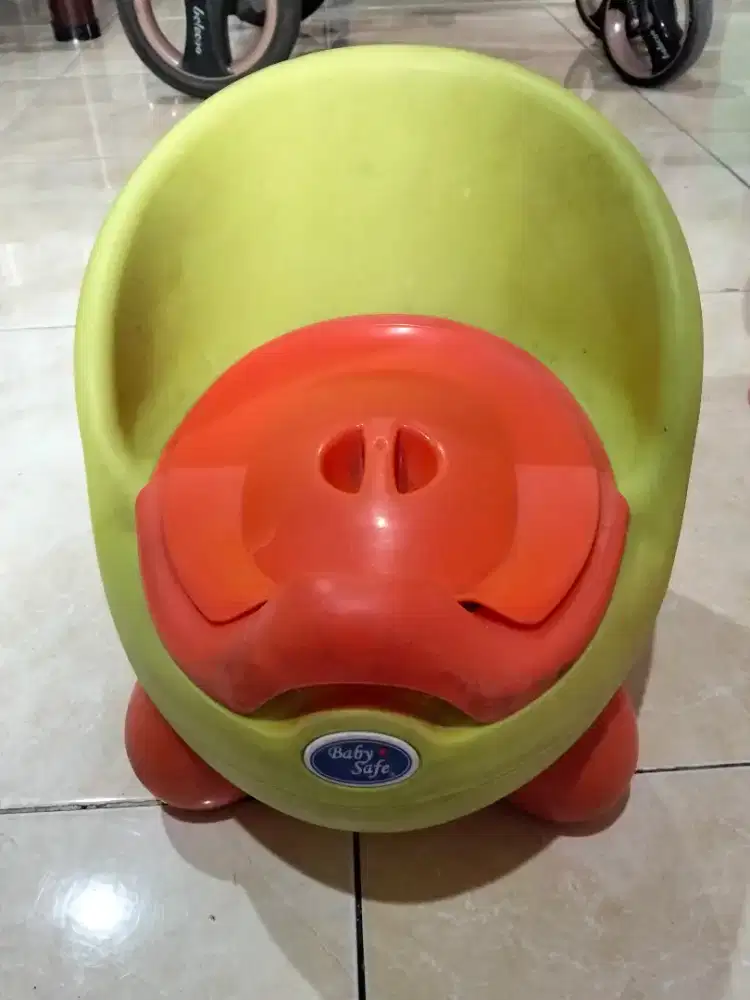 Baby safe toilet training