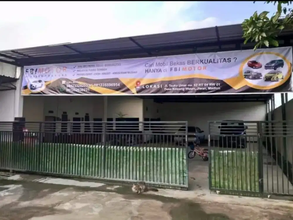 Jual Rumah Dan Gudang Bersebelahan