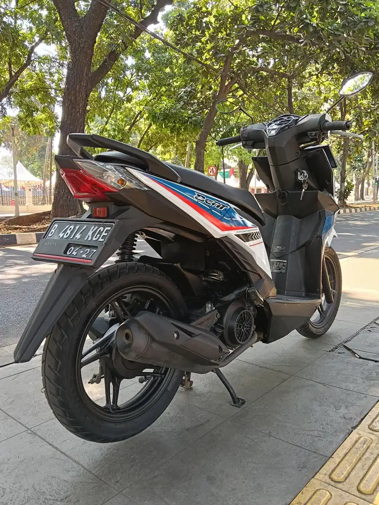 DIJUAL CASH HONDA BEAT ECO CBS FI THN 2017 PJK IDUP SIAP PAKAI