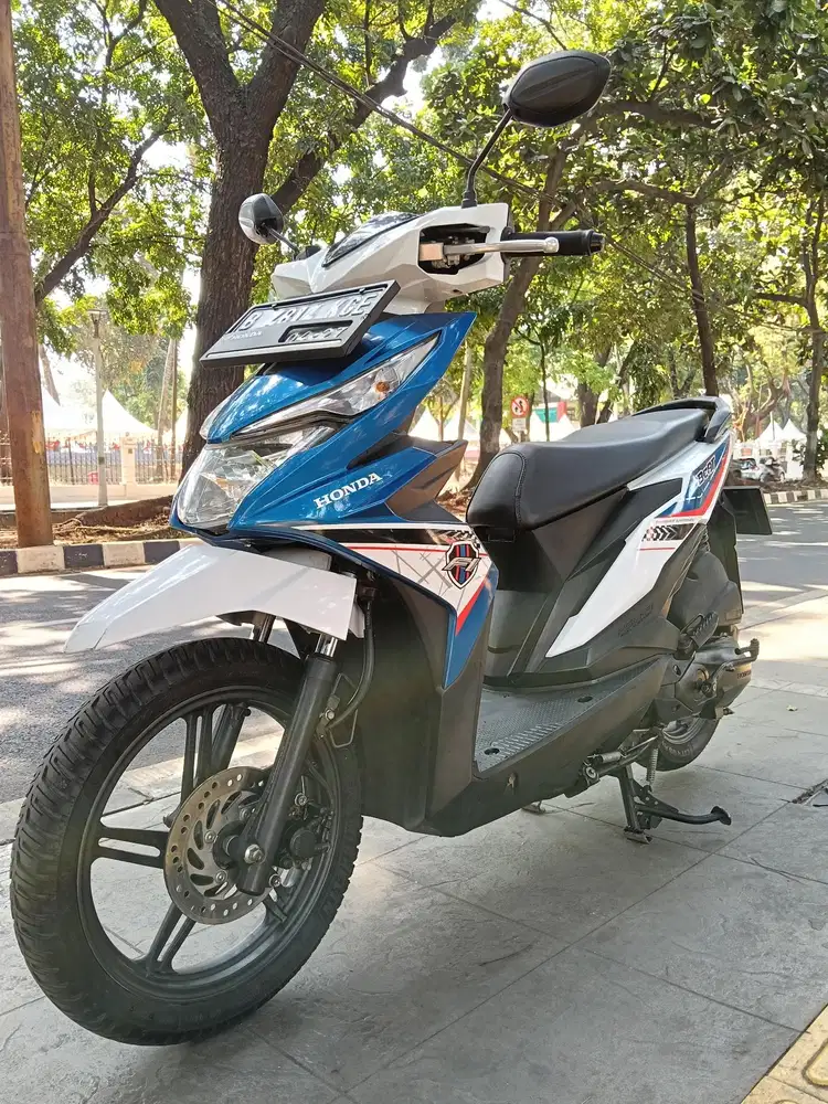 DIJUAL CASH HONDA BEAT ECO CBS FI THN 2017 PJK IDUP SIAP PAKAI