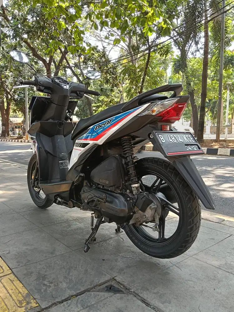 DIJUAL CASH HONDA BEAT ECO CBS FI THN 2017 PJK IDUP SIAP PAKAI
