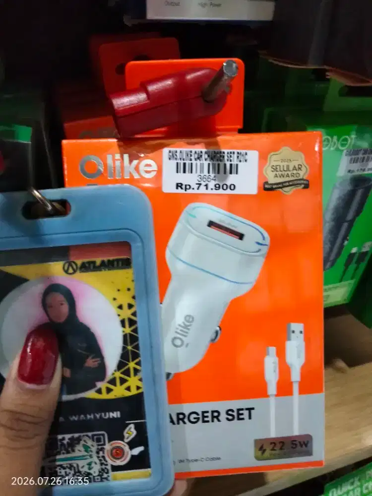 OLIKE CAR CHARGER SET R21C