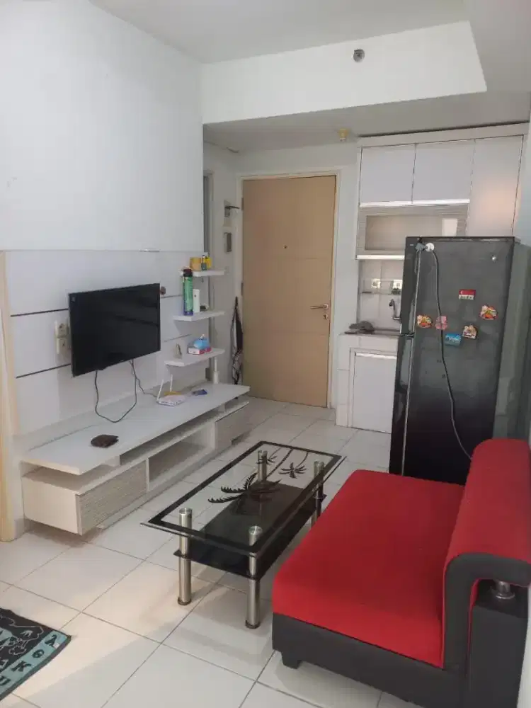 Sewa Apartemen Ayodhya Tangerang 2BR Fuly Furnished Pool View Free IPL