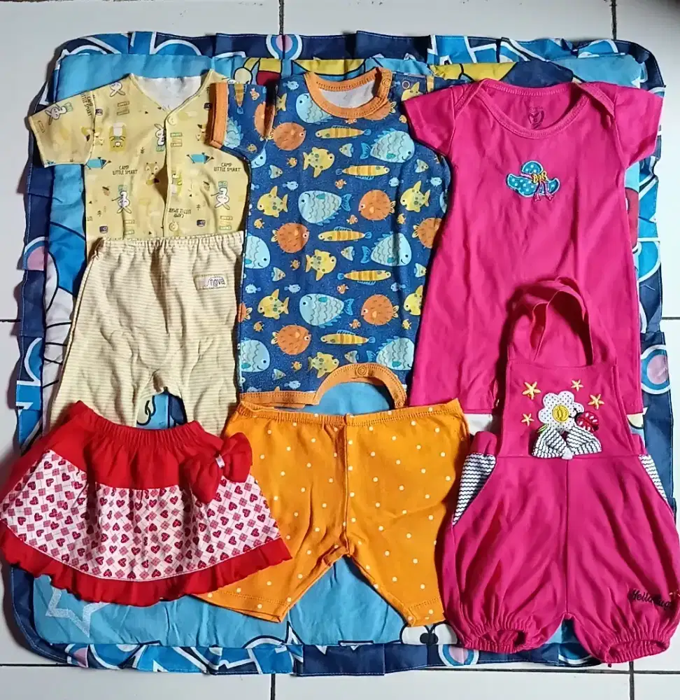 Baju bayi & sandal bonus tumblr