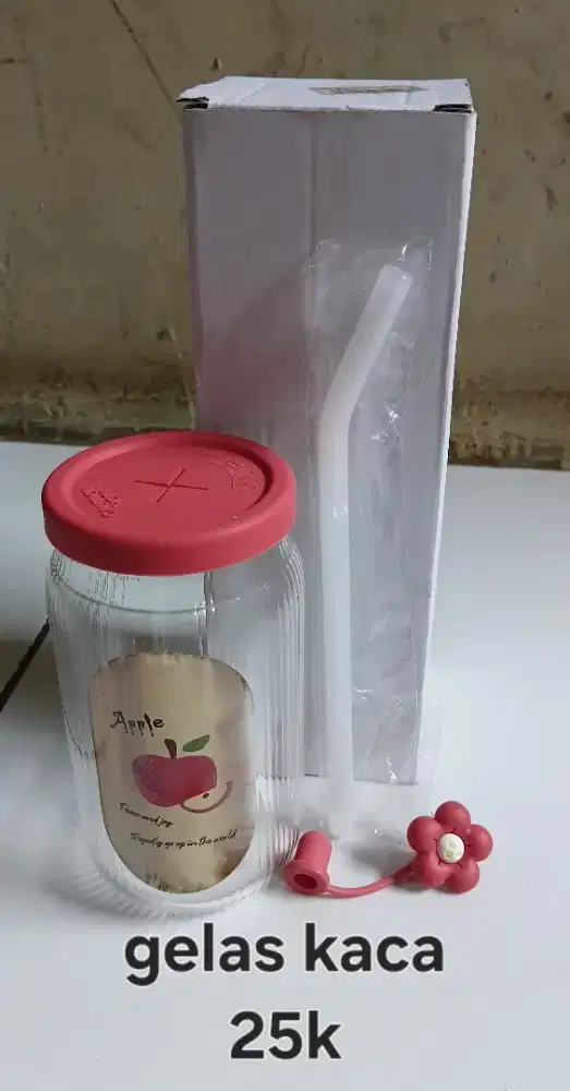 GELAS ANAK BAHAN KACA BARU