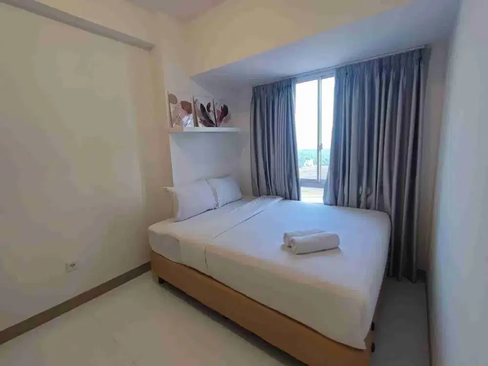 disewakan apartemen tokyo riverside pik 2 2br 36 semi furnish siap huni