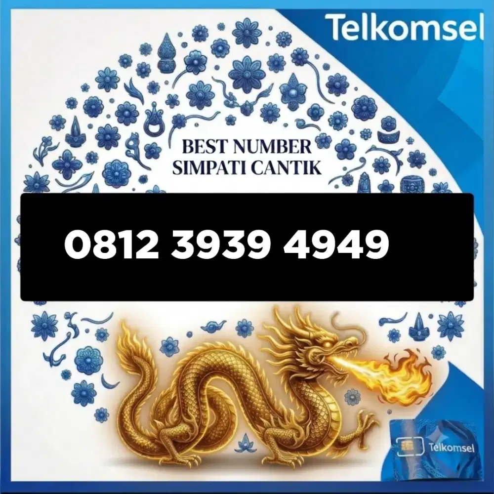 Nomor cantik simpati Telkomsel super