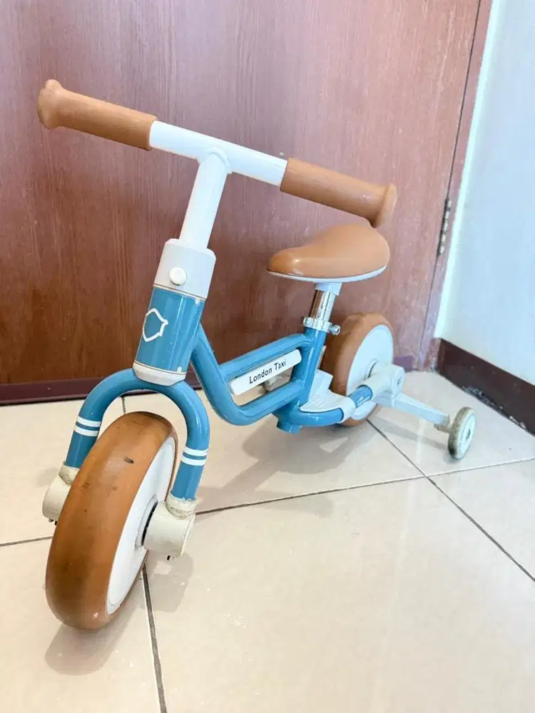 London taxi 5in1 bicycle / sepeda anak roda 3, balance bike , dorongan