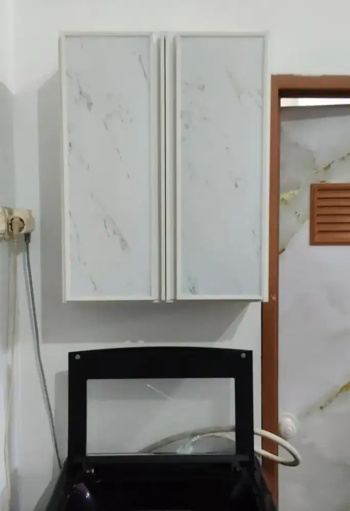Kabinet Rak Sabun/Serbaguna Aluminium ACP slowmotion