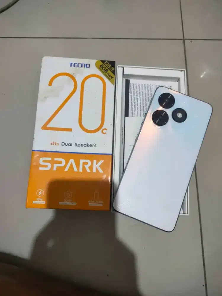 tecno spark 20c 4/128 fulset