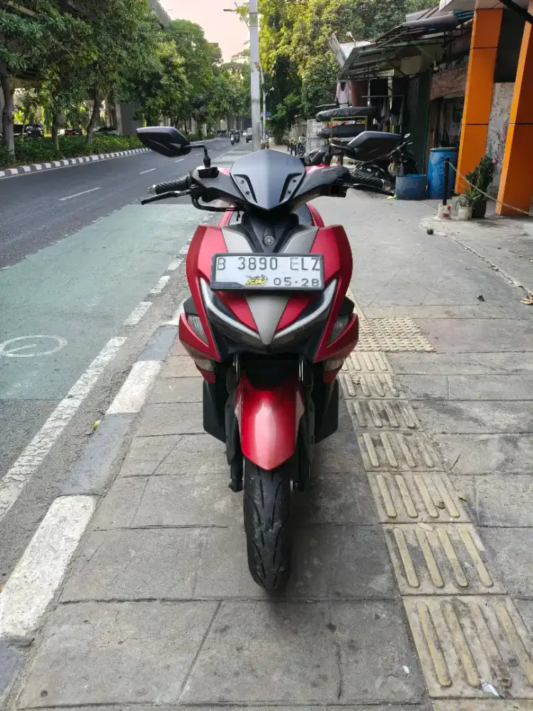 Yamaha Aerox 155 2018 Merah surat lengkap, nego tipis