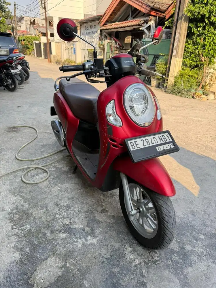 HONDA SCOOPY KEYLESS 2024 PAJAK HIDUP PLAT BE