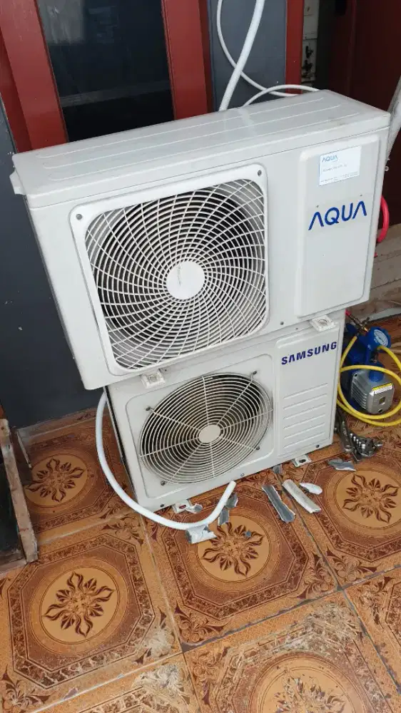 Ac 1/2pk Aqua. terima pasang. garansi