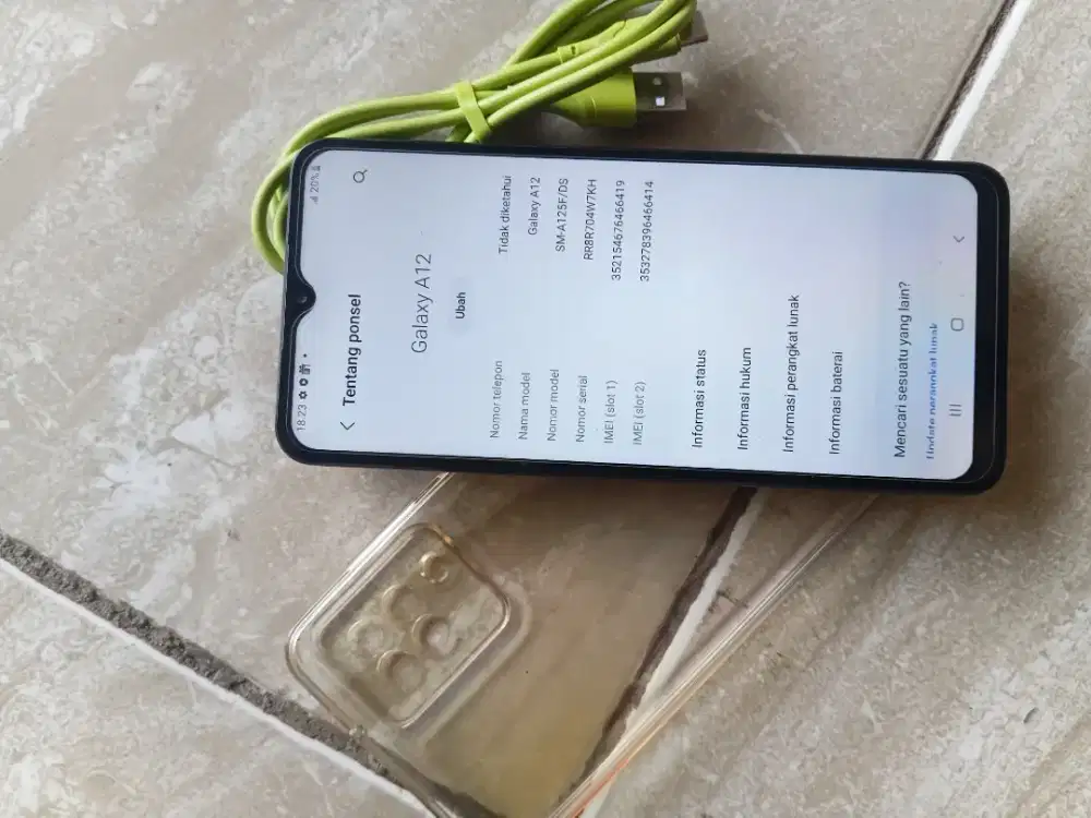 Jual samsung galaxy a12 ram 4+4/128