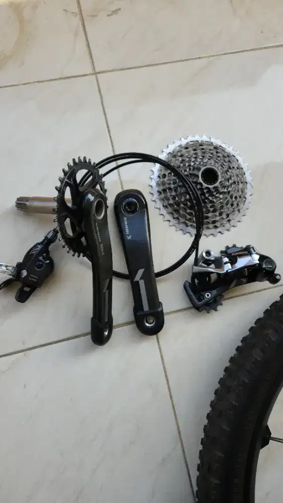 Groupset SRAM XX1 11Speed Carbon