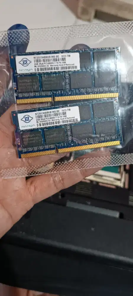 Ram laptop 2x 2 Gb DDR3