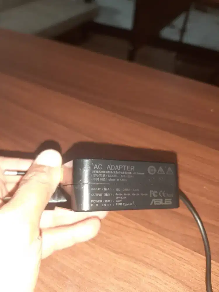Charger Laptop Asus Type C 65W
Fast Charging