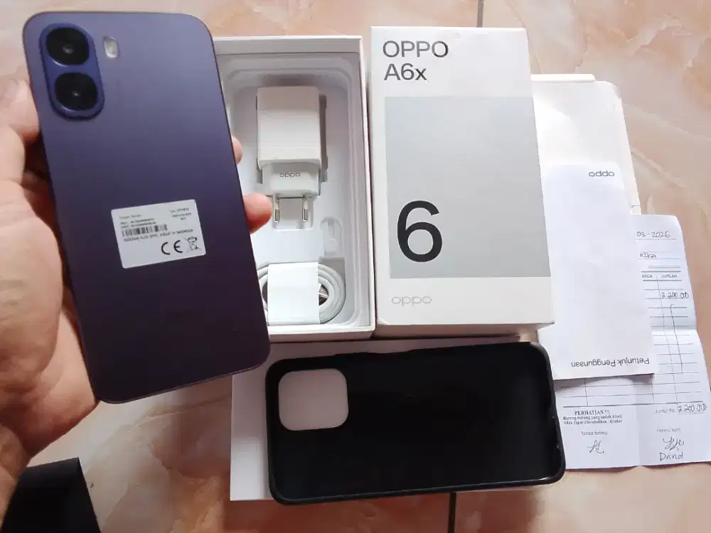 OPPO A6X RAM 4+4/64
