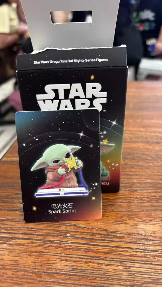 Popmart Star Wars Grogu (new) buka box aja