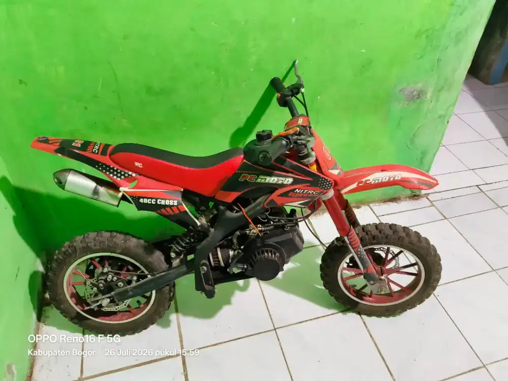 Motor triak anak masih bgus mau d jual.krna kekecilan