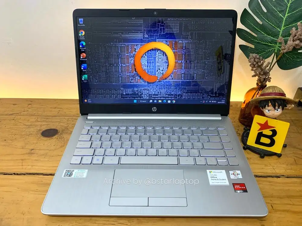 Latop HP 14s-dk1xx AMD Athlon Silver 3050U RAM 8 / 512 Backlit Elegant