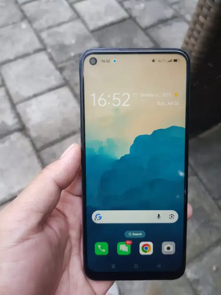 Oppo A53 4/128 hanya hp & charger