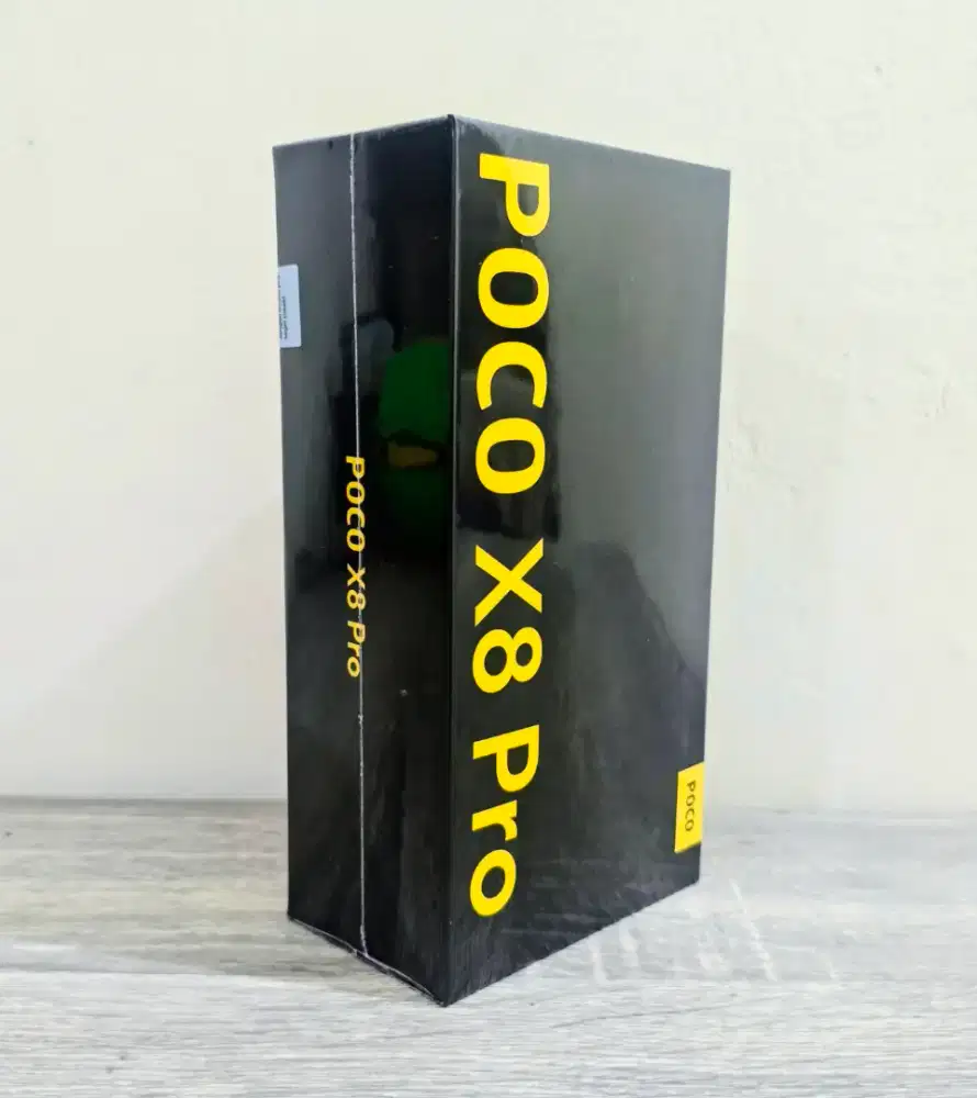 POCO X8 PRO 12/512 BARU SEGEL PABRIK GARANSI RESMI