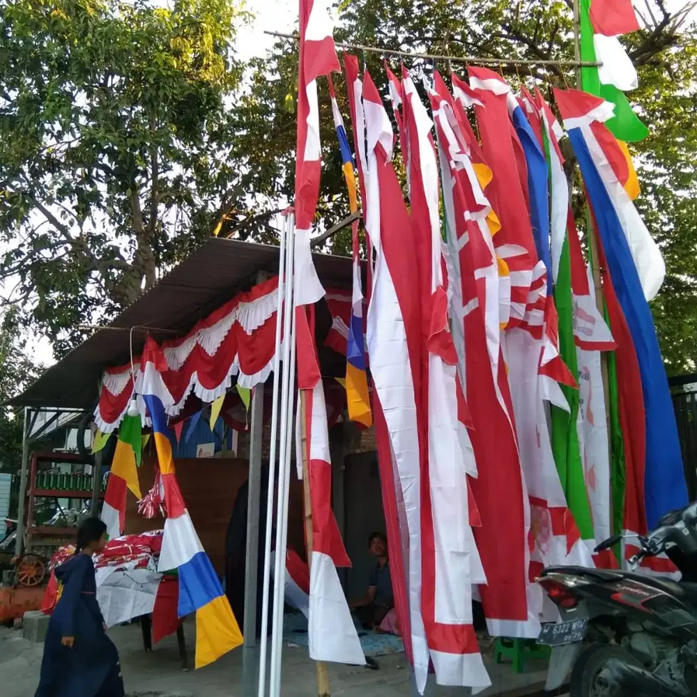 Jual bendera merah putih , Dan bendera lainnya