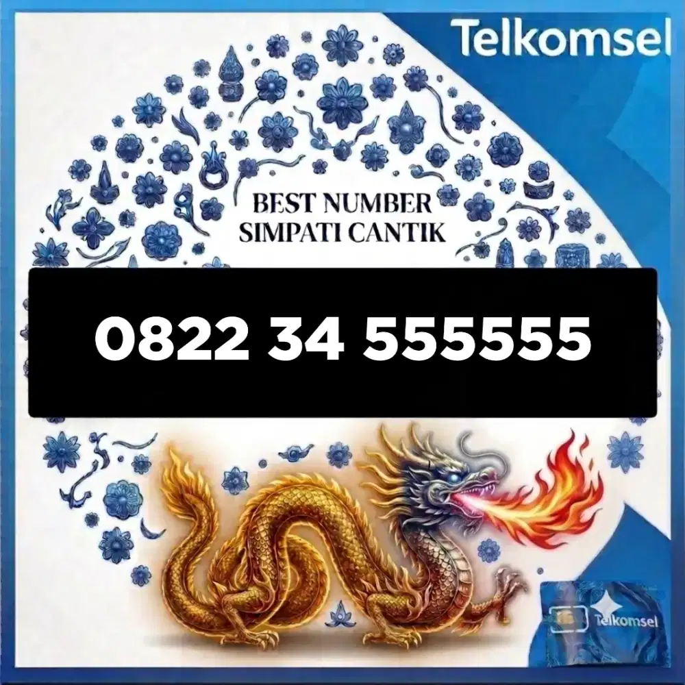 Nomor cantik simpati Telkomsel super