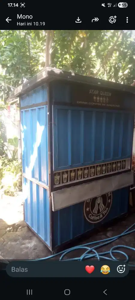 Booth kontainer