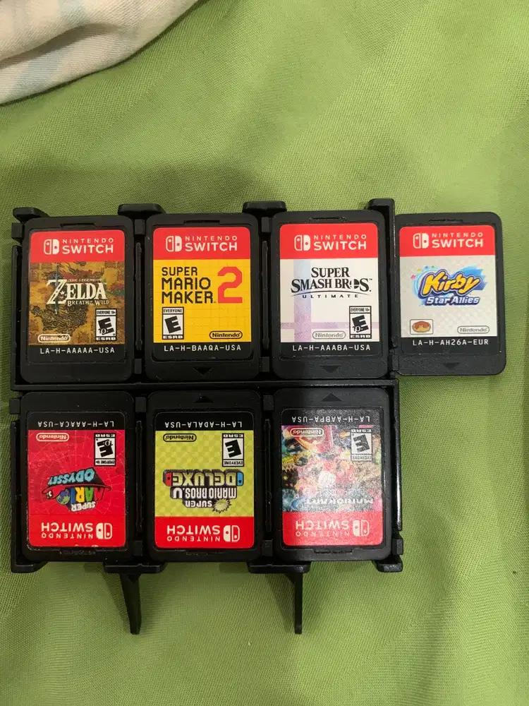 Kaset nintendo switch second