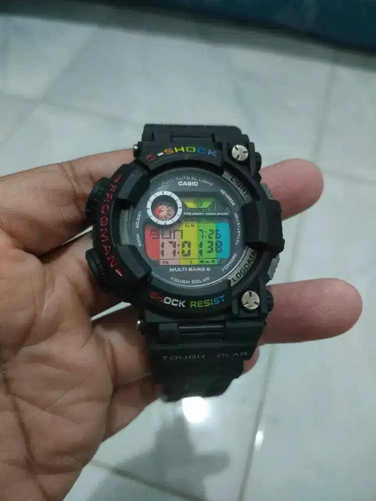 G Shock Frogman Crazy Colour nego sampe jadi