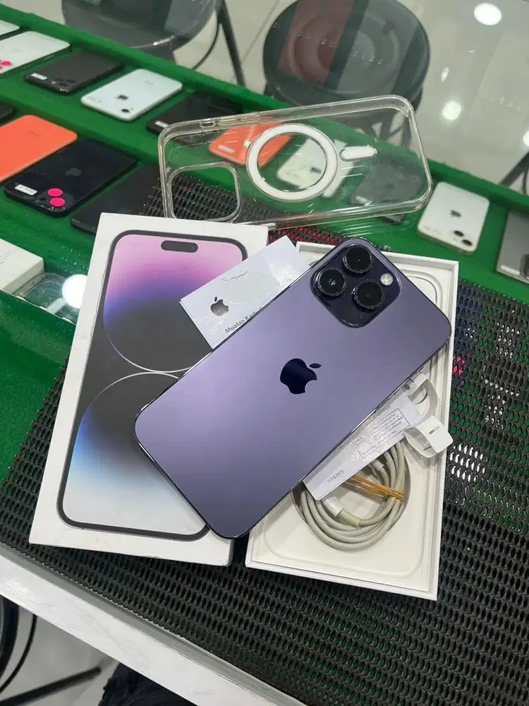 Iphone 14 promax 256gb second ibox fullset original