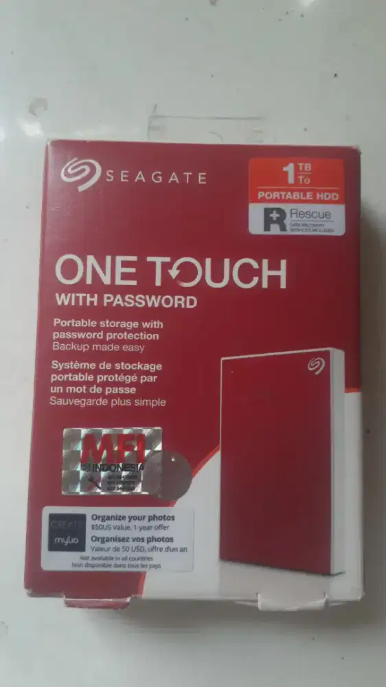 HDD Portable Seagate Onetouch 1TB