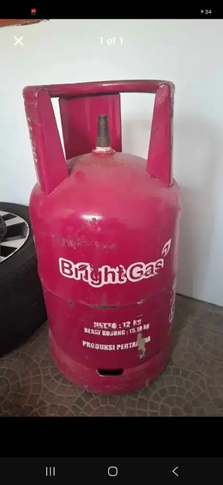 Tabung Gas 12 KG (Kosong) Asli Pertamina
