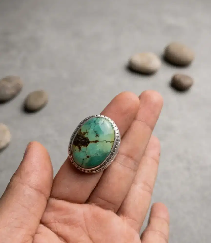 Pirus Persia ring monel pesanan natural