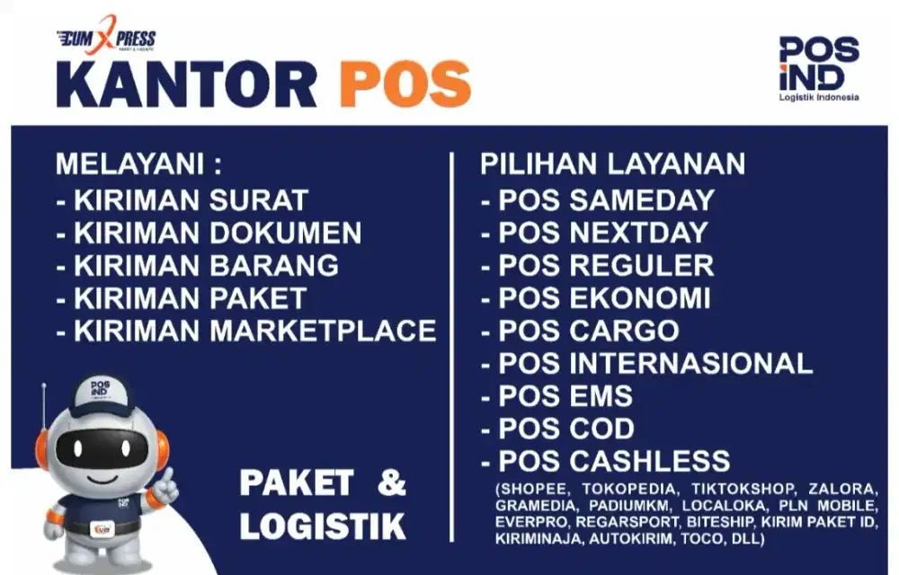Sales AMDK & Pos Indonesia