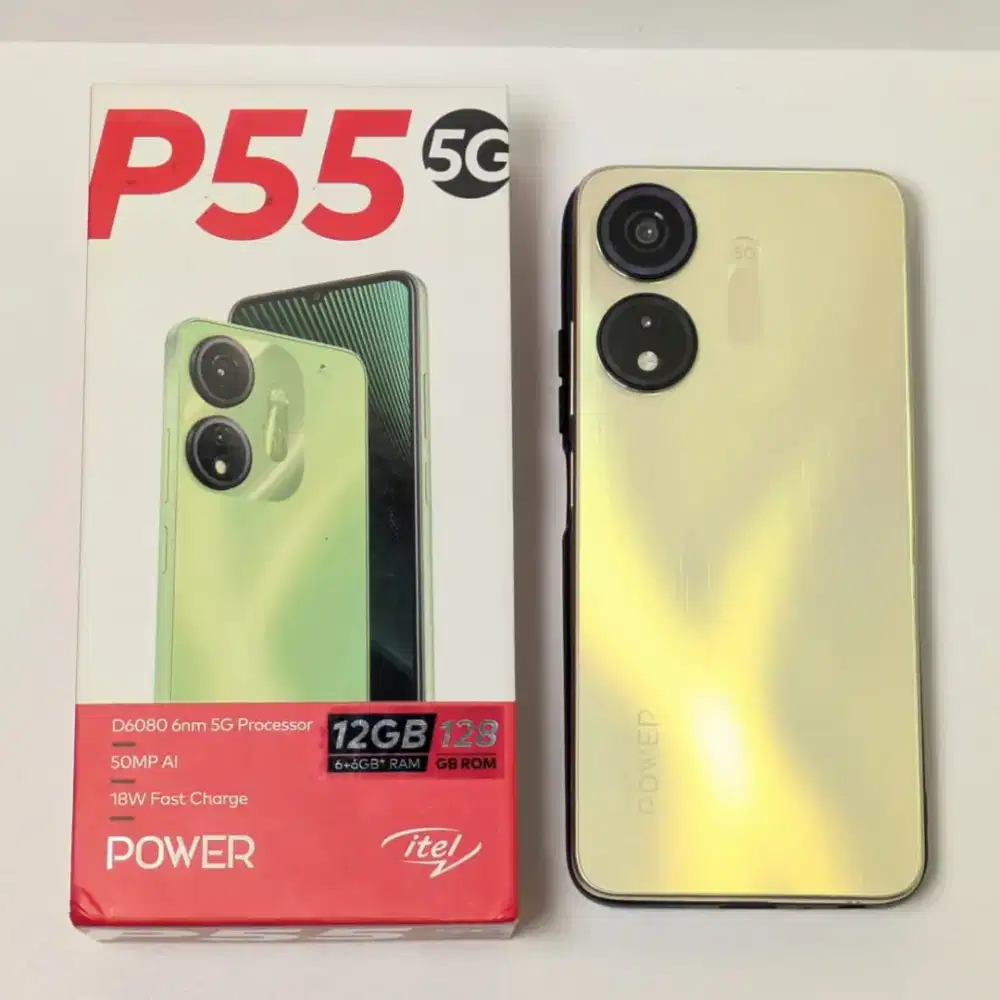 Itel p55 5G normal siap pakai