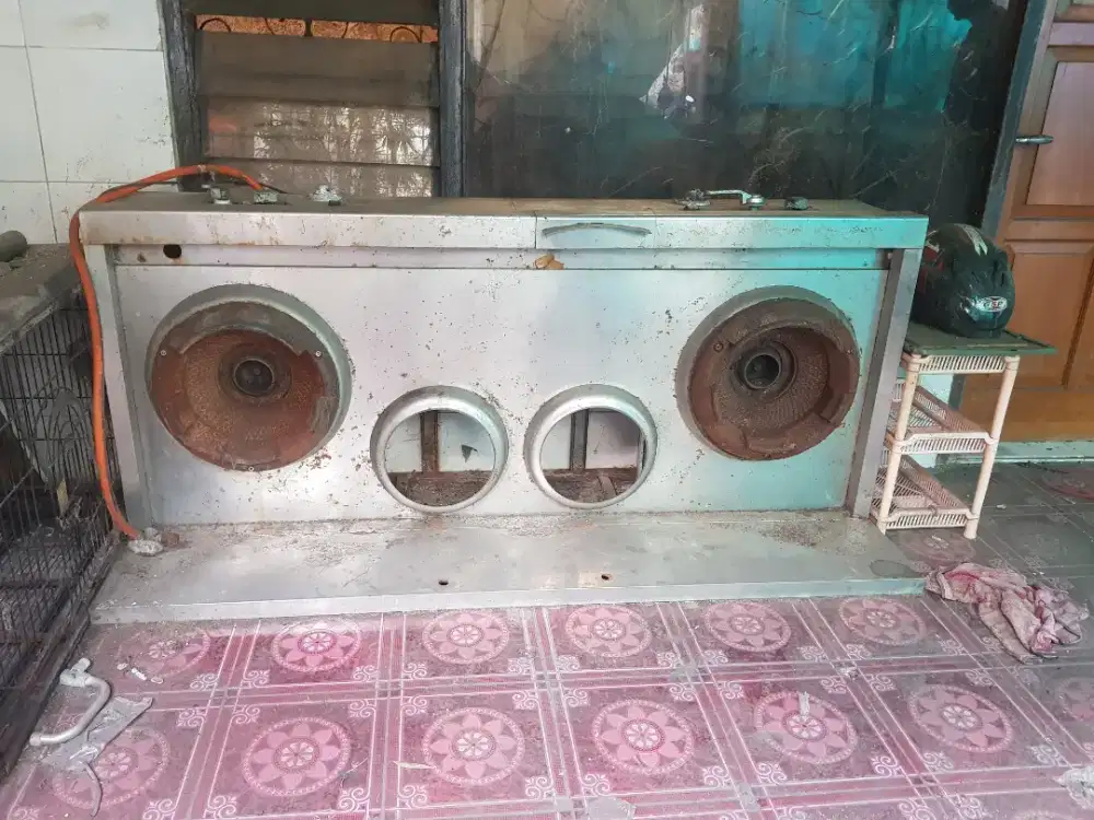 Kompor gas stenlis stell besar restoran